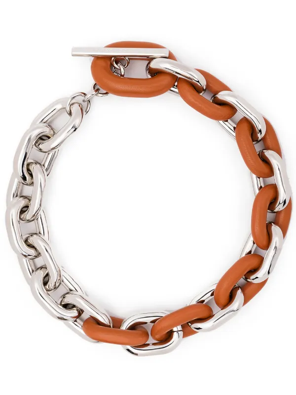 Rabanne Cable Link Choker in Silver