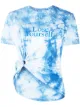 Image 1 of Paco Rabanne Lose Yourself cinched tie-dye T-shirt