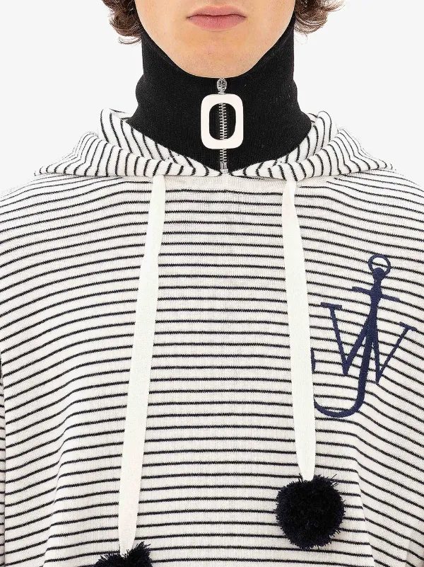 JW Anderson zip-up Knitted Neckband - Farfetch