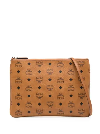 MCM コニャック small medium Medium Reversible Liz Shopper in Visetos Cognac | MCM ®US