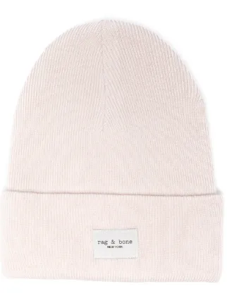Shop Rag Bone Addison Ribbed Knit Beanie With Express Delivery Farfetch