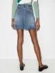 Tibi belted-waist denim shorts
