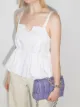 Image 2 of Tibi sleeveless peplum top