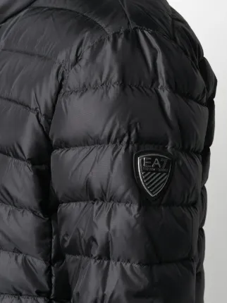 quilted puffer coat展示图