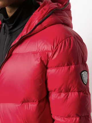 quilted puffer jacket展示图