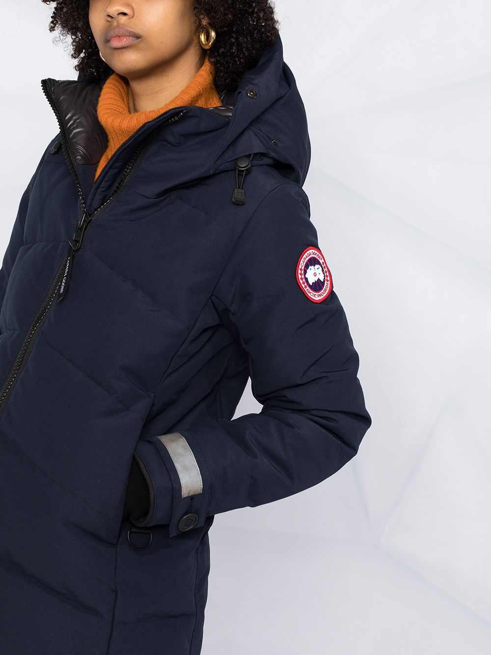 фото Canada goose пуховик на молнии