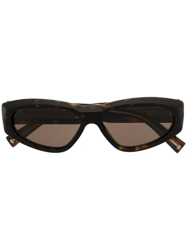 square tortoiseshell sunglasses