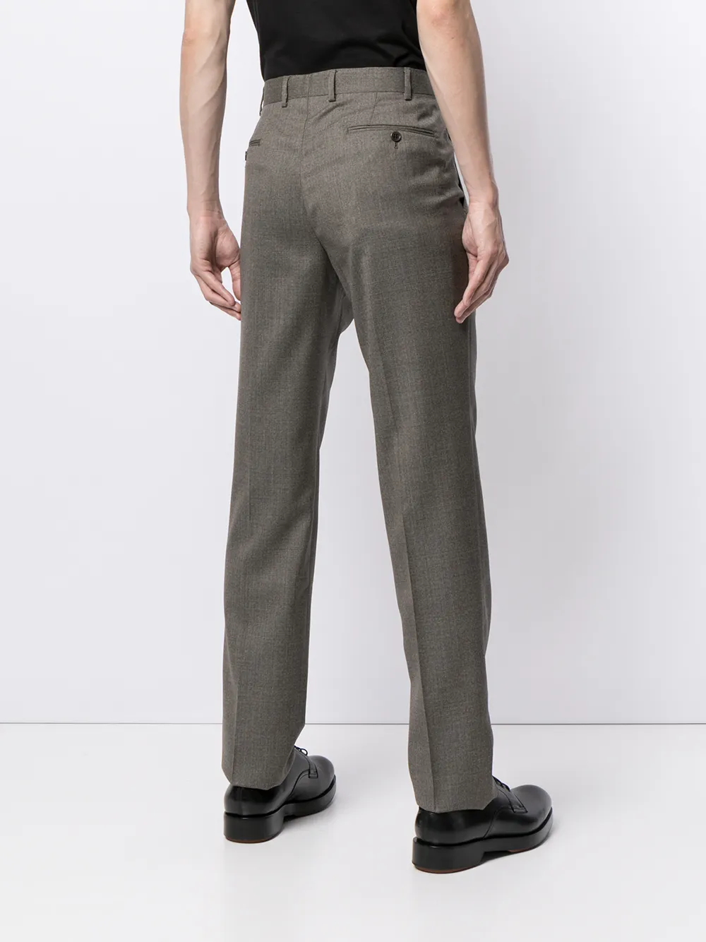 фото Emporio armani прямые брюки строгого кроя