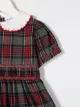 Siola checked flared dress