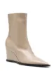 Image 2 of Dorothee Schumacher pointed wedge-heel boots