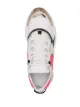 Philippe Model Paris panelled trainers with glitter detail