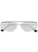 الصورة 1 من Moschino Eyewear نظارة شمس بإطار مربع وتأثير ميتاليك