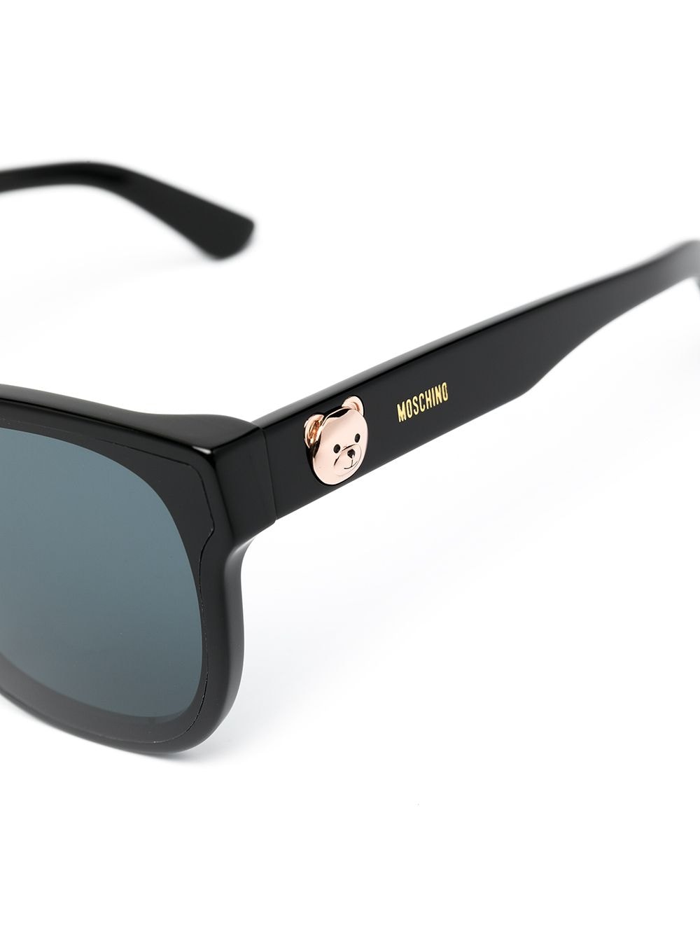 фото Moschino eyewear солнцезащитные очки teddy bear в оправе 'кошачий глаз'