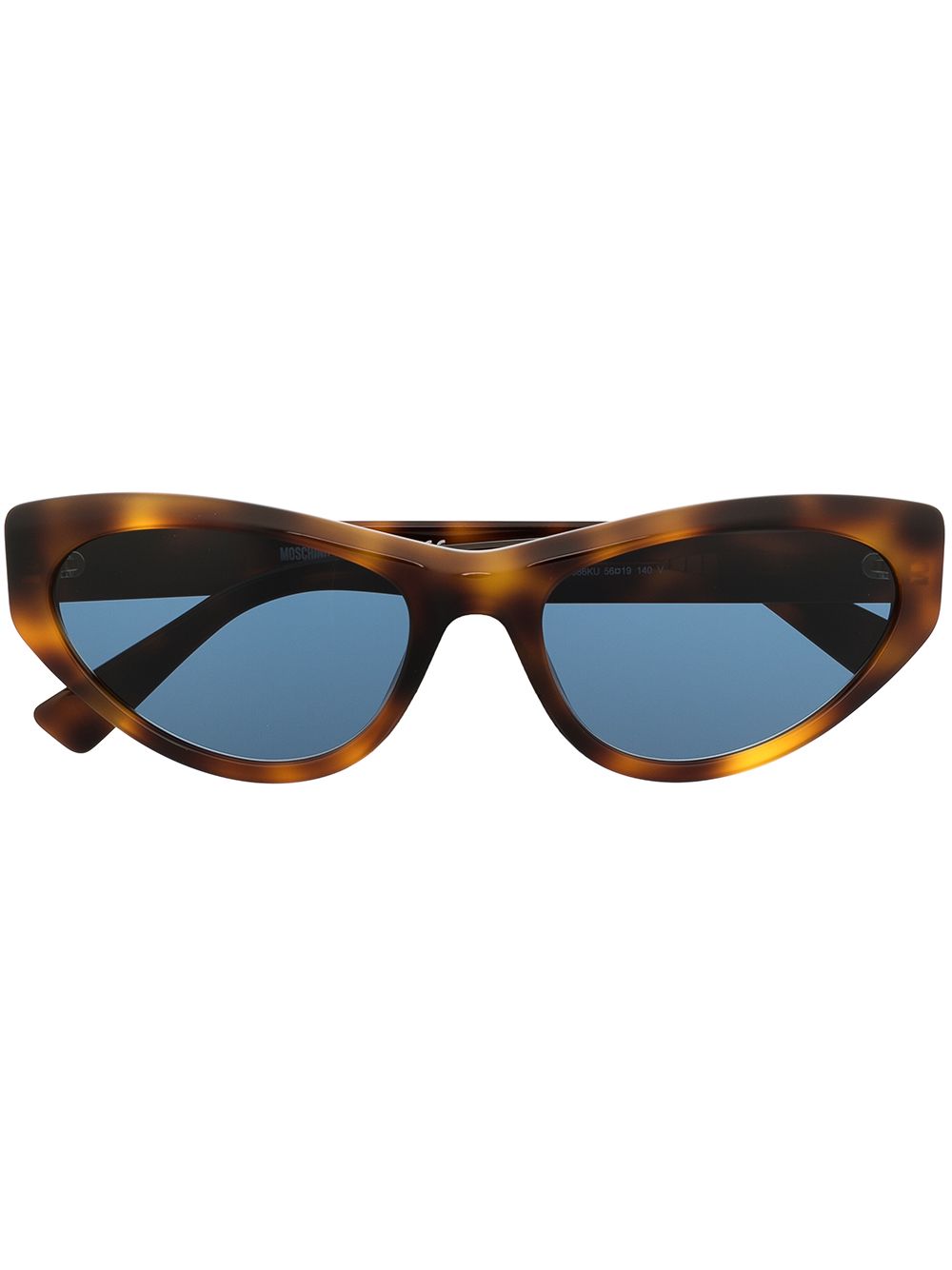 фото Moschino eyewear солнцезащитные очки в оправе 'кошачий глаз'