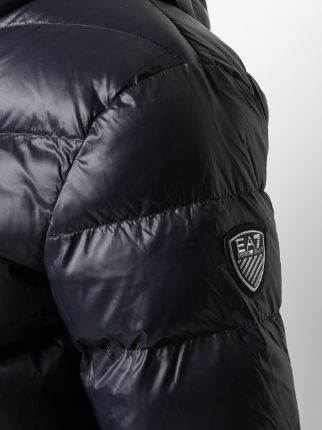 quilted puffer jacket展示图