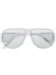 Image 1 of Givenchy Eyewear aviator tinted shield sunglasses
