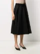 Fendi pleated A-line skirt