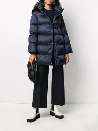 hooded padded coat展示图