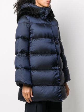 hooded padded coat展示图