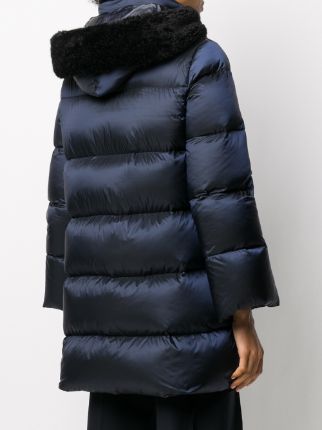 hooded padded coat展示图