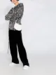 Image 2 of Dorothee Schumacher velvet-effect wide leg trousers