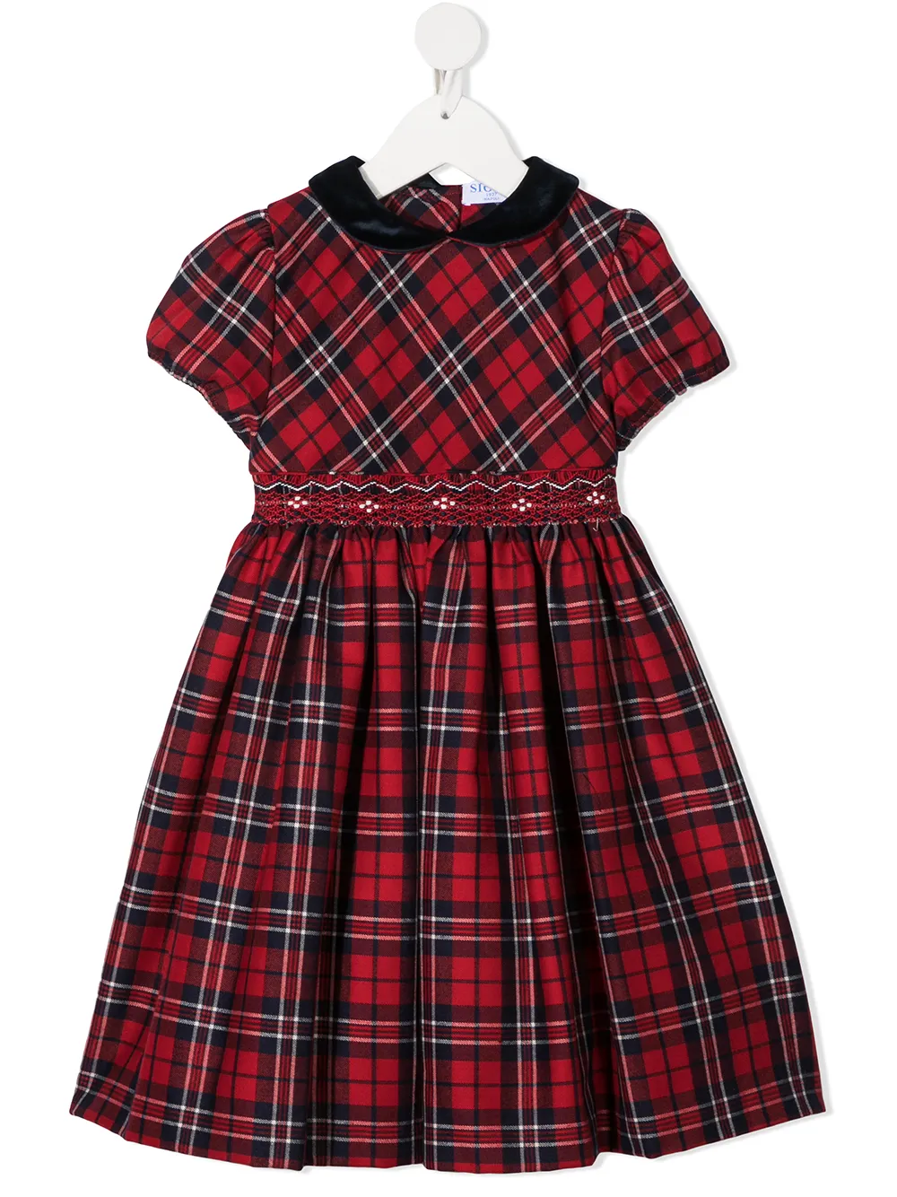 Image 1 of Siola tartan check dress