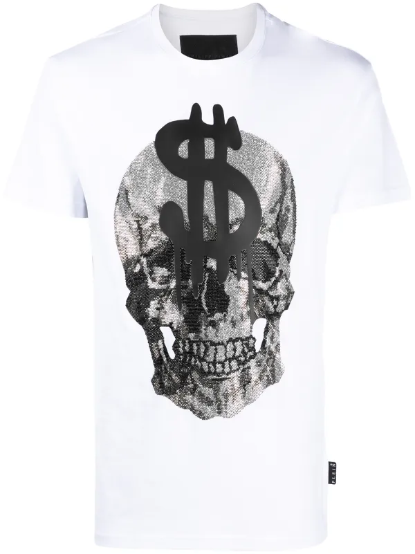 philipp plein crystal t shirt