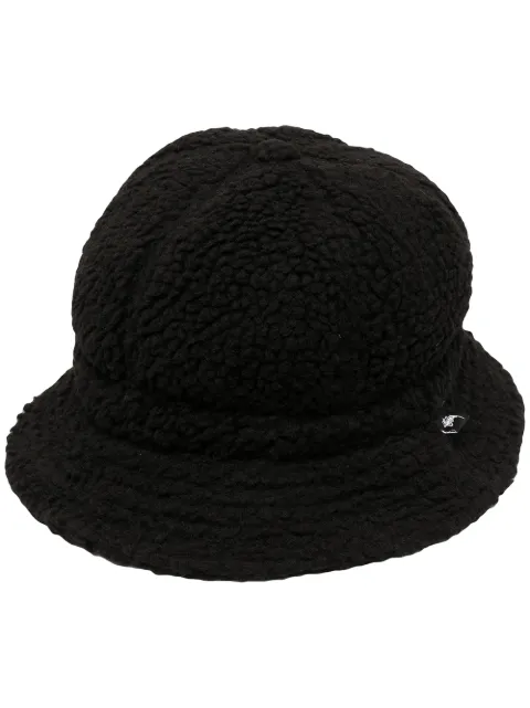 Shop Stussy sherpa fleece bucket hat 