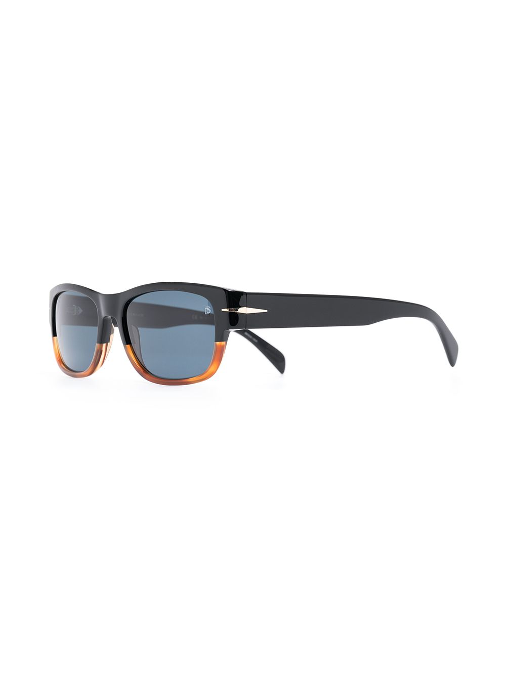 фото Eyewear by david beckham two-tone square-frame sunglasses