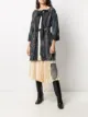 Image 2 of Prada Pre-Owned snakeskin-print belted jacket