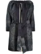 Image 1 of Prada Pre-Owned snakeskin-print belted jacket