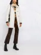 Image 2 of Fay fur contrasting details coat