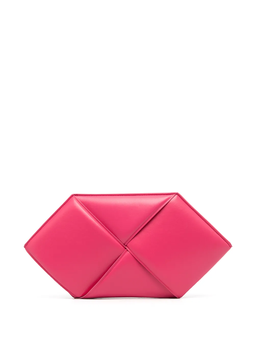 Image 1 of Bottega Veneta Maxi Intrecciato zipped clutch