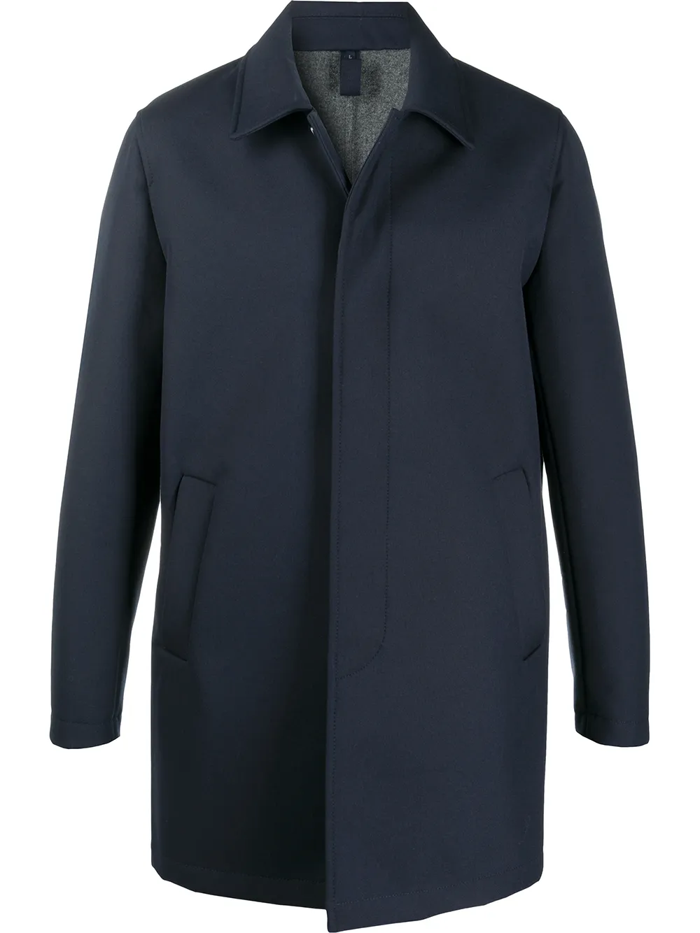 Fay однобортный тренч