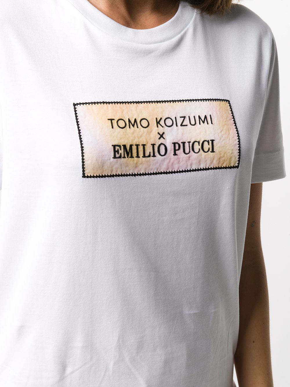 фото Emilio pucci футболка из коллаборации с tomo koizumi