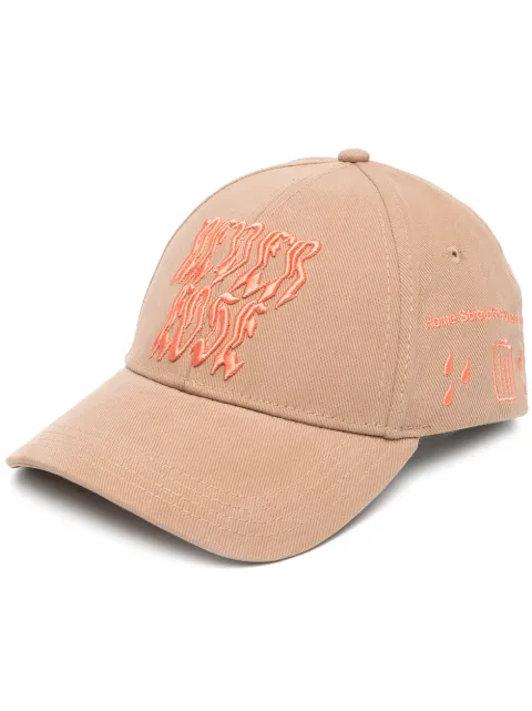 Shop Diesel slogan embroidered cap with Express Delivery - Farfetch Diesel Slogan Embroidered Cap - Farfetch