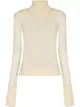 Image 1 of Jil Sander slit cuffs high neck jumper