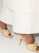 Bottega Veneta Stretch 90mm raffia sandals