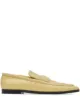 Image 1 of Bottega Veneta crocodile-effect leather loafers