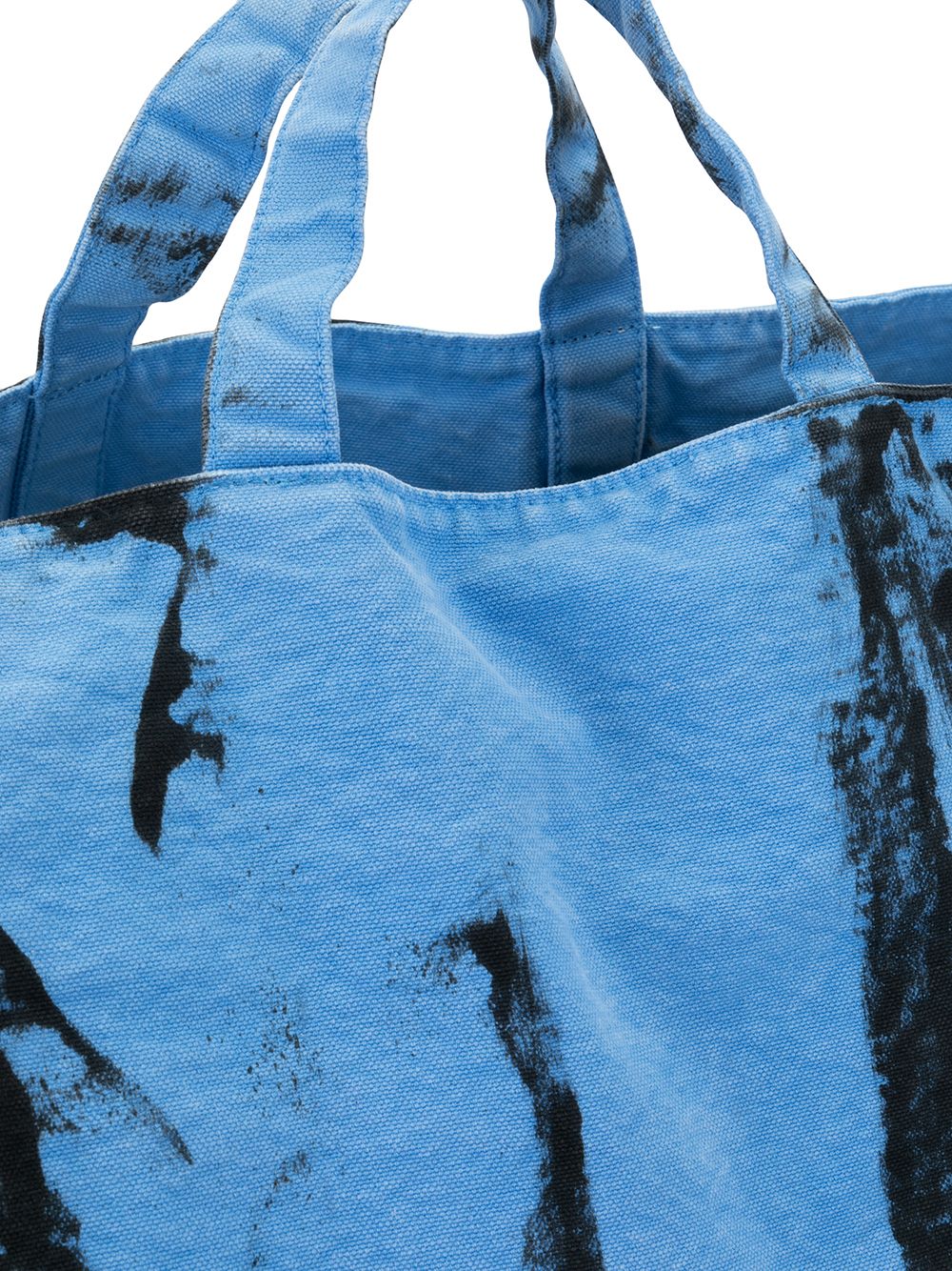 Off-white Tie-dye Tote Bag In 蓝色 | ModeSens