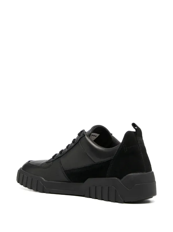 Shop Diesel Monochrome low-top sneakers 
