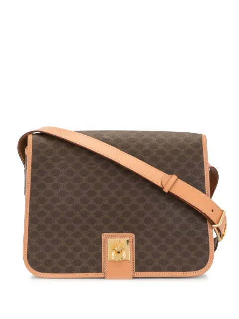 Celine Pre Owned プレオウンド マカダム Door Knocker ショルダーバッグ 通販 Farfetch