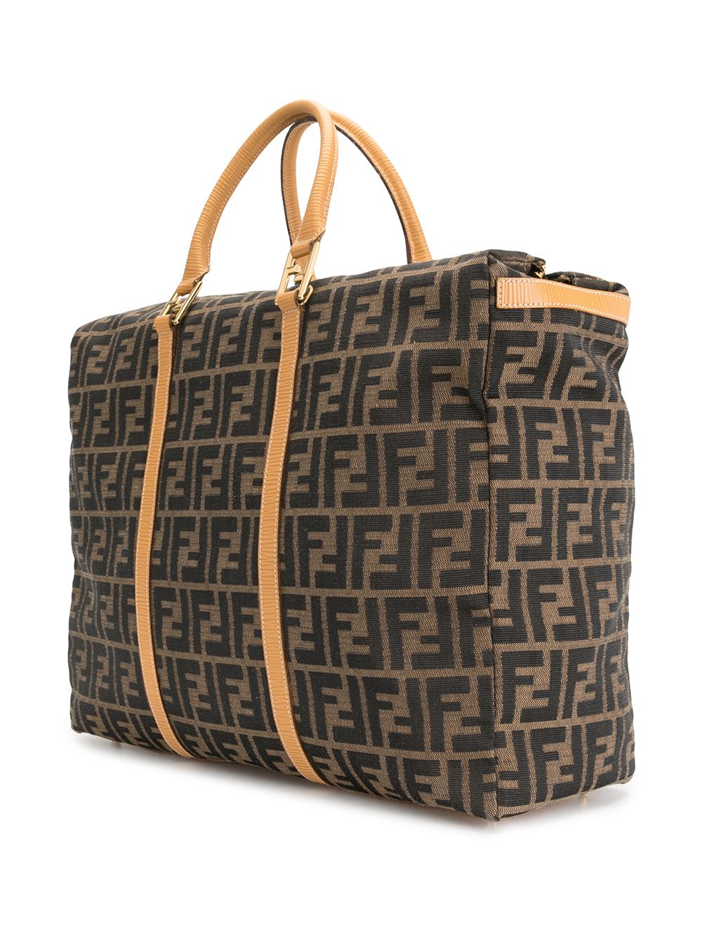 фото Fendi pre-owned дорожная сумка с узором zucca