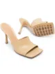Image 2 of Bottega Veneta slip-on 90mm leather sandals