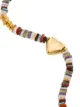 Brinker & Eliza heart pendant gemstone necklace