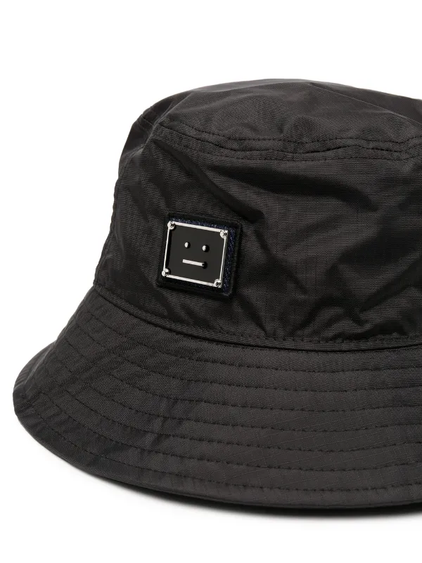 Acne Studios logo-plaque Bucket Hat 