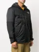 The North Face hooded panelled jacket