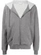 Image 1 of Saint Laurent distressed zip-up hoodie