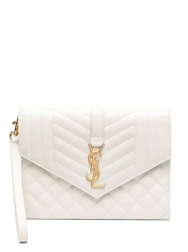 Saint Laurent Handbags in White
