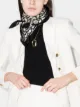 Image 2 of Salvatore Ferragamo geometric print silk scarf